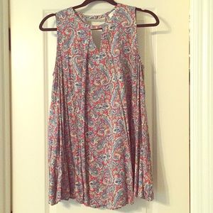 Umgee Keyhole tunic dress size S